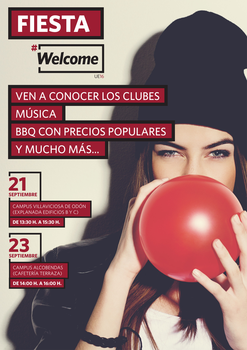 UEuropea's tweet photo. ¡Ven a conocer todos los #ClubesUE a la #WelcomeUE16!
#CampusVillaviciosaUEM #CampusAlcobendasUEM https://t.co/5TmN8uiCyZ