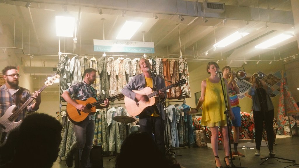GillianTheBand's tweet photo. Had a great time playing a quiet set @sofarsounds Saturday night.  We'll be getting loud again @ArlenesGrocery 9/30 https://t.co/z2815rjy46