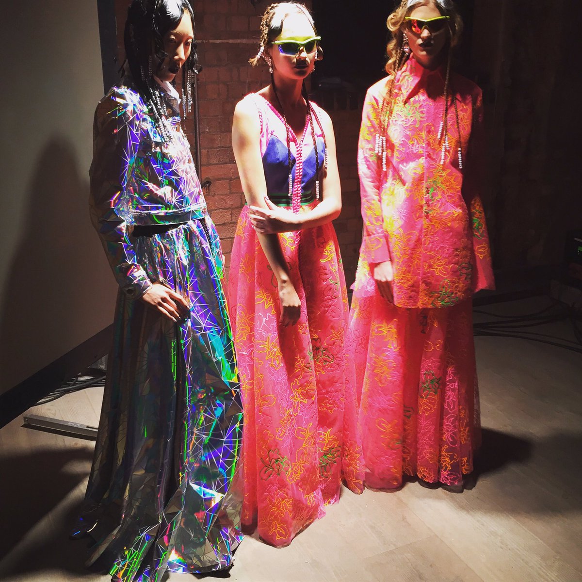 LDNfashion's tweet image. The future has arrived! @FYODOR_GOLAN #LFWSS17 #LFW #FyodorGolan