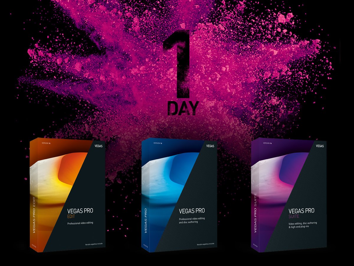 MAGIX_INT's tweet photo. #VEGASPro Are you ready? 1 day left! What do you think of its new look? #Excited #MondayMotivation https://t.co/KHCilFERlO