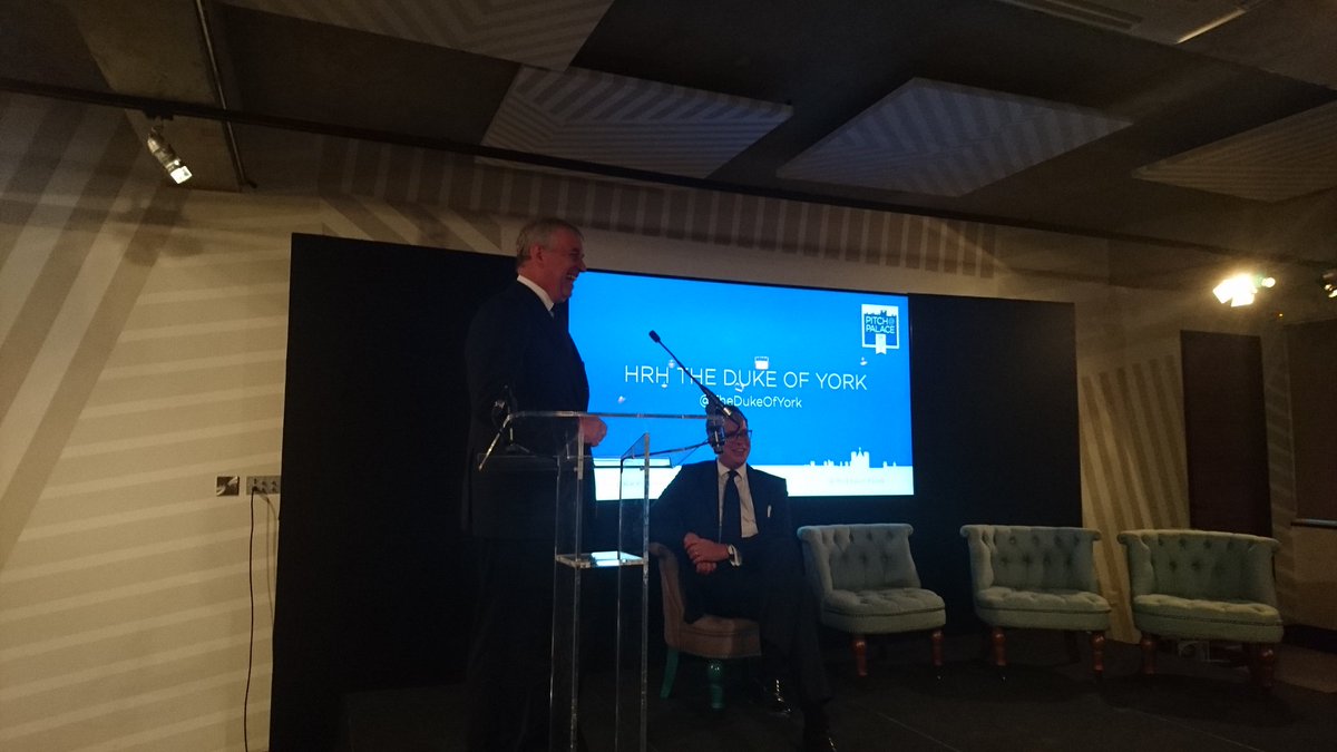 BenBrabyn's tweet photo. "We are where we are" says @TheDukeOfYork encouraging entrepreneurs to seize new opportunity #pitchatpalace #Brexit https://t.co/bNS9eQn5hO
