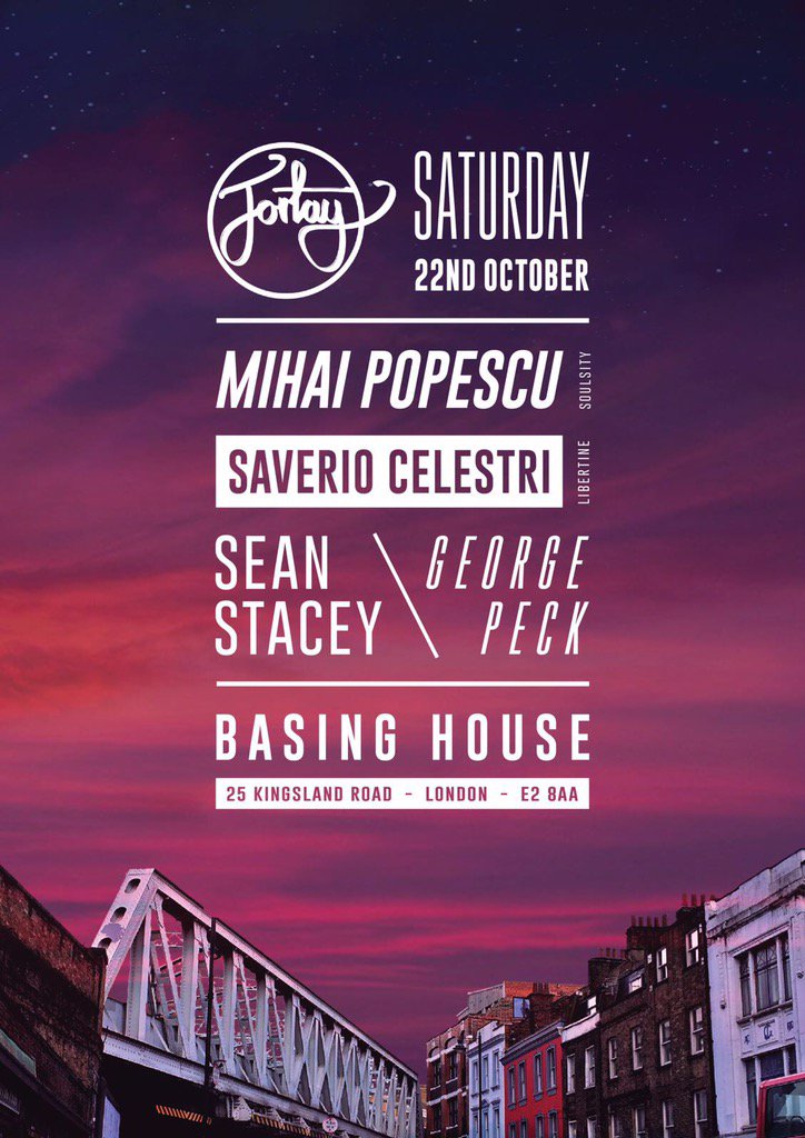 FORTAY (@fortayevents) on Twitter photo We are pleased to announce Mihai Popescu & Saverio Celestri headline our next party! We are pleased to announce Mihai Popescu & Saverio Celestri headline our next party!