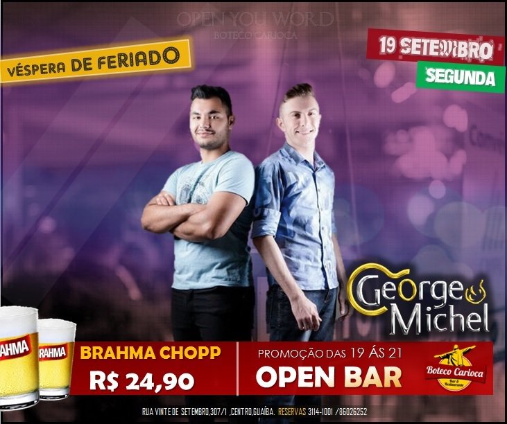 botecocariocars's tweet photo. Véspera de feriado e o Boteco vai abrir as portas,SIM. 
#sertanejo #openbar #botecocarioca #boteco #happyhour https://t.co/nqTNZ6N1Rd