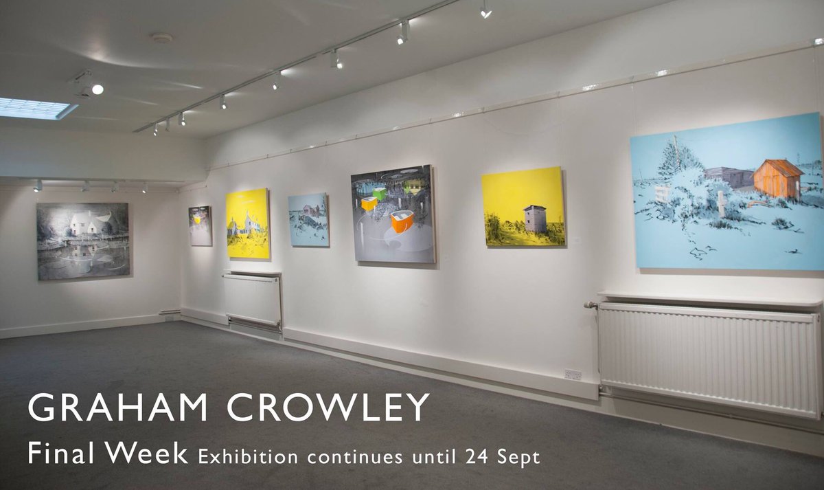 Mandellsgallery's tweet photo. Final week don't miss #grahamcrowley at @Mandellsgallery #norwich final day Sat 24th Sept https://t.co/mwyGeagHbn
