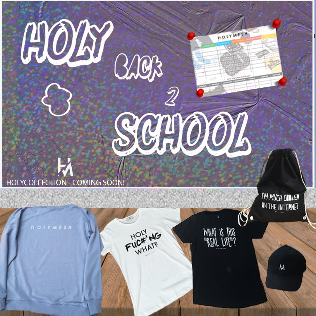 HOLYMESH's tweet photo. โ๏ธTeilnahmebedingungen: โ๏ธ
1. Das Bild retweeten + #HolyBack2School
2. HOLYMESH verlinken
3. HOLYMESH folgen https://t.co/6O6kMISi3j