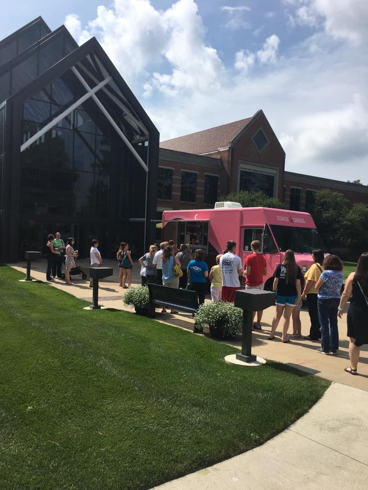 ClarkeU's tweet photo. So happy to have Scratch on campus today outside the Atrium from 11 a.m. - 2 p.m. https://t.co/TNBE4j43hV