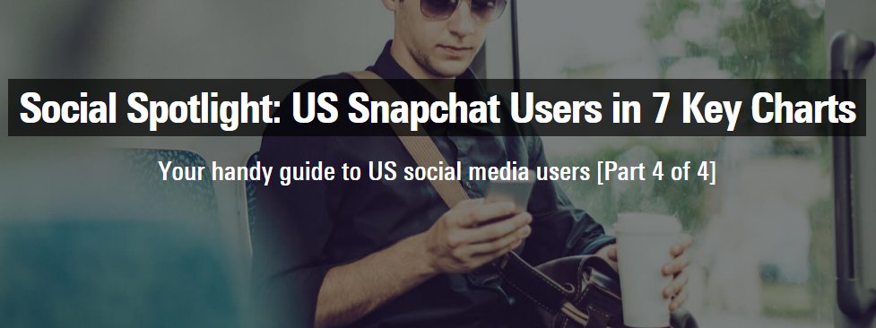eMarketer's tweet image. That's a wrap on our top @Snapchat stats! Thanks for following along.