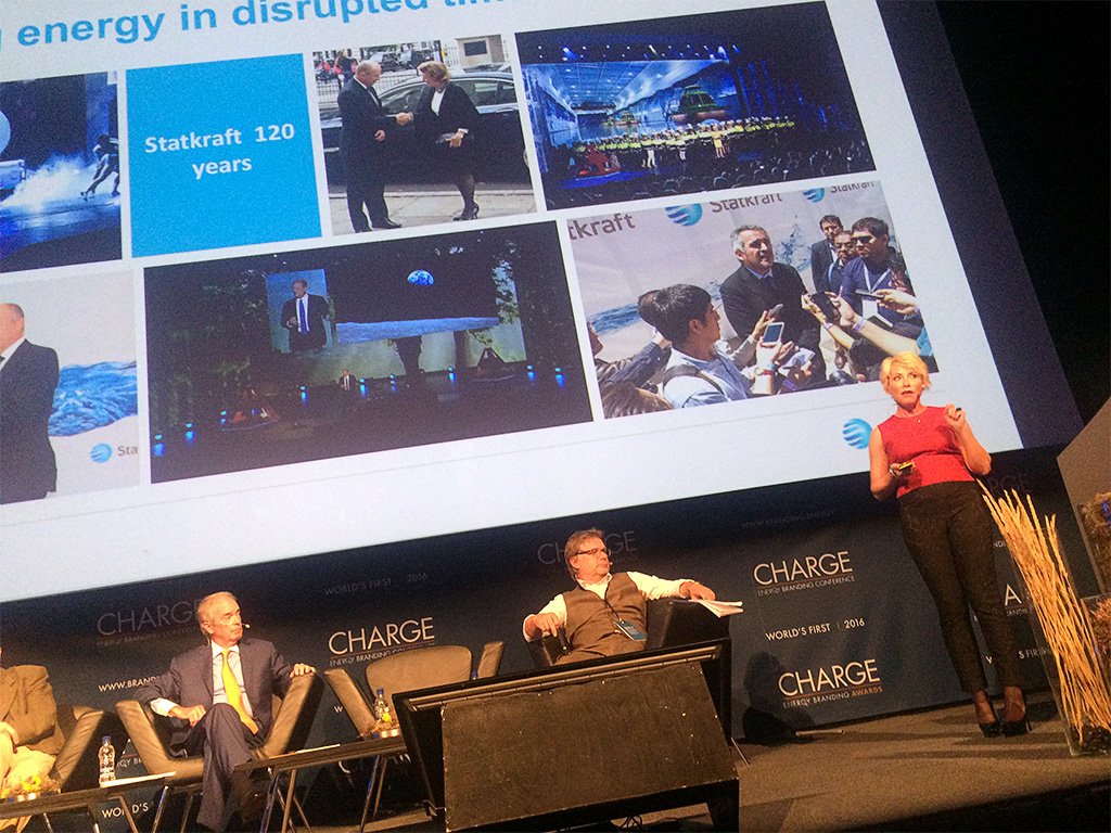 BEngesland's tweet photo. Branding is about business performance, revenues and value creation - my key message at #CHARGE2016 in #Reykjavik https://t.co/6T4WTmAe7y