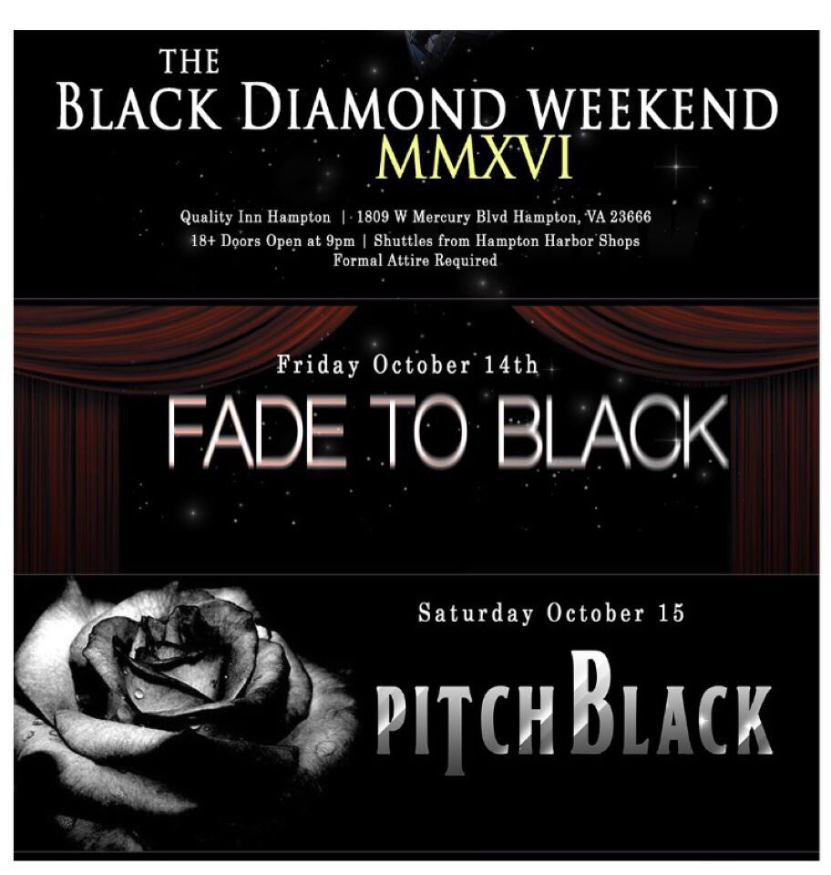 #HUHC2016 #FadeToBlack #PitchBlack Oct 14 & Oct 15  HUHC2016.com #FreeShuttles  #2for20 or #1for15  #AMPD