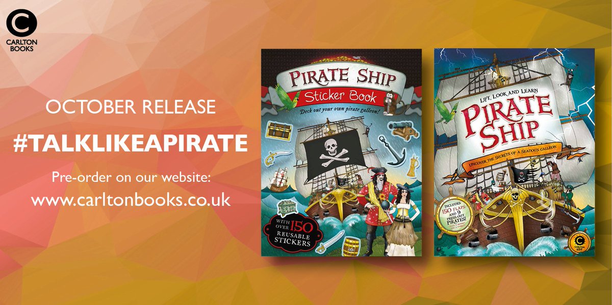 welbeckpublish's tweet photo. It's #TalkLikeAPirateDay! Do you like the look of our latest pirate titles? #argghhhhh
https://t.co/ZAPIMQkGQG https://t.co/2SspvgVbJI