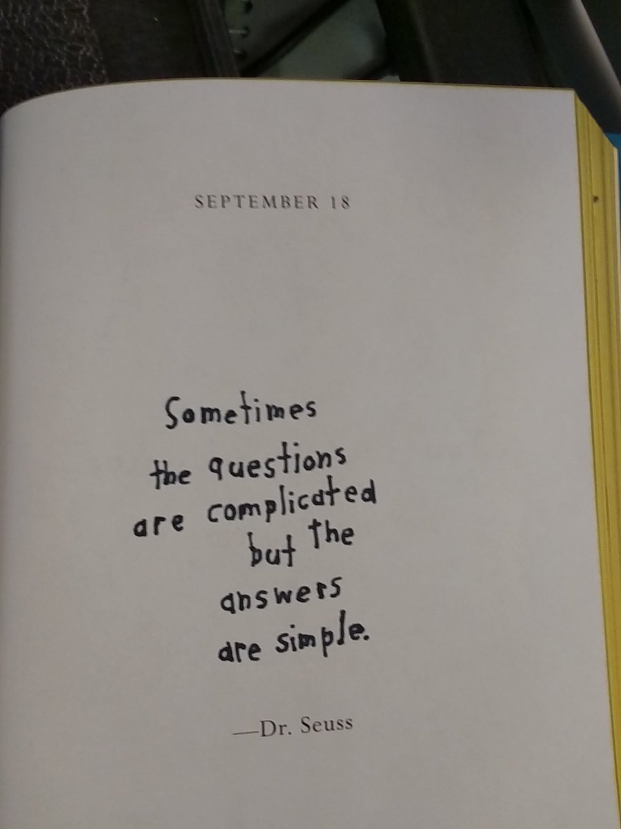 Cookgr4warren's tweet photo. My Ss start off each day with a quote to help reflect and spark discussion. I had to include yesterday's from Dr. S. https://t.co/MKuA6nwX5V
