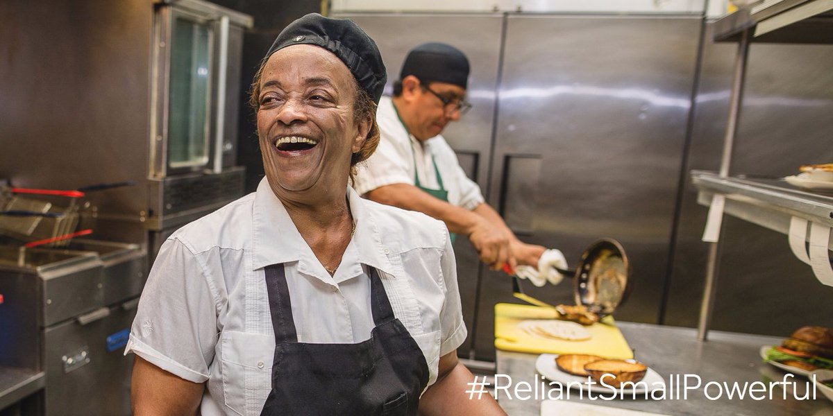 reliantenergy's tweet photo. Keepin’ the laughs comin’ from the  @theduckhouston kitchen #ReliantSmallPowerful https://t.co/5aJYy6vDxl https://t.co/If8NWNjX7k