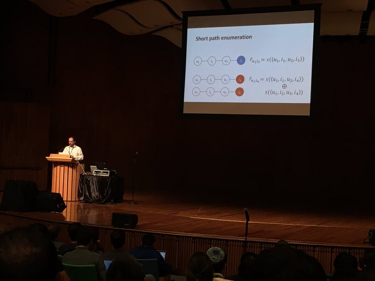 denisparra's tweet image. Prof. @rodrygo_santos on &quot;Efficient Bayesian Methods for Graph-based Recommendation&quot; at #recsys2016