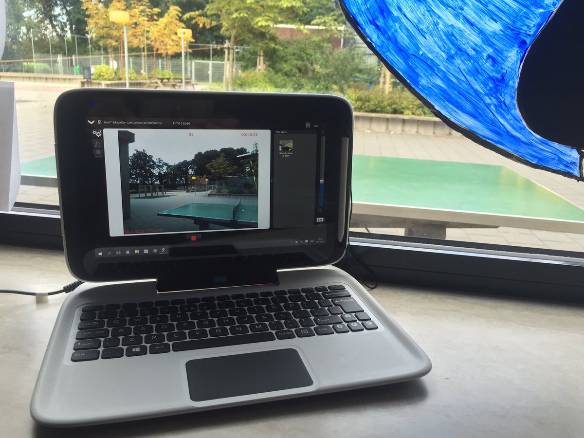 delangewieke's tweet photo. Groep5 gaat een #timelapse (iedere 2 min na 15:00 een foto) maken van het schoolplein met de #prediago @Heutink_ICT https://t.co/ehNvn7eQz8