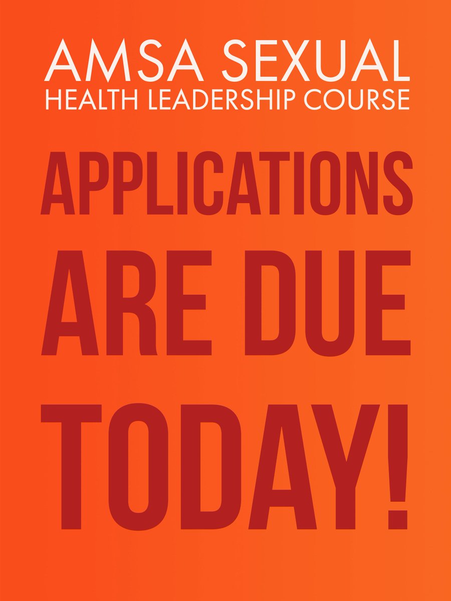 AMSASHLC's tweet photo. LAST CHANCE TO APPLY! Learn about #sexualhealth, #sexuality and so much more; APPLY NOW! https://t.co/zDO3nw0itQ https://t.co/925WrgAi5H