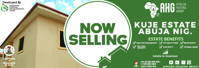 AHGroupInc's tweet image. We cover all African countries. Hunting for a Home in Nigeria? Let us link you up with our developers. #RealEstate.