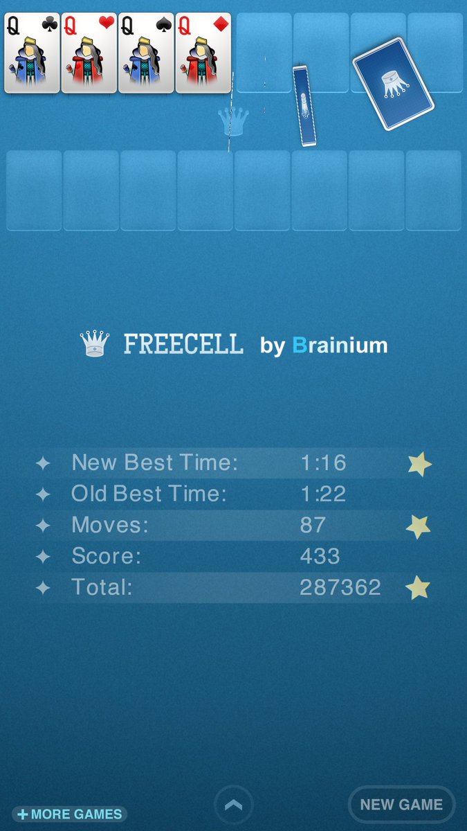 Mug_UK's tweet photo. FreeCell keeps me occupied on public transport. Best time ever just now :-) #android #gaming #sadbugger https://t.co/eci6eO4flJ