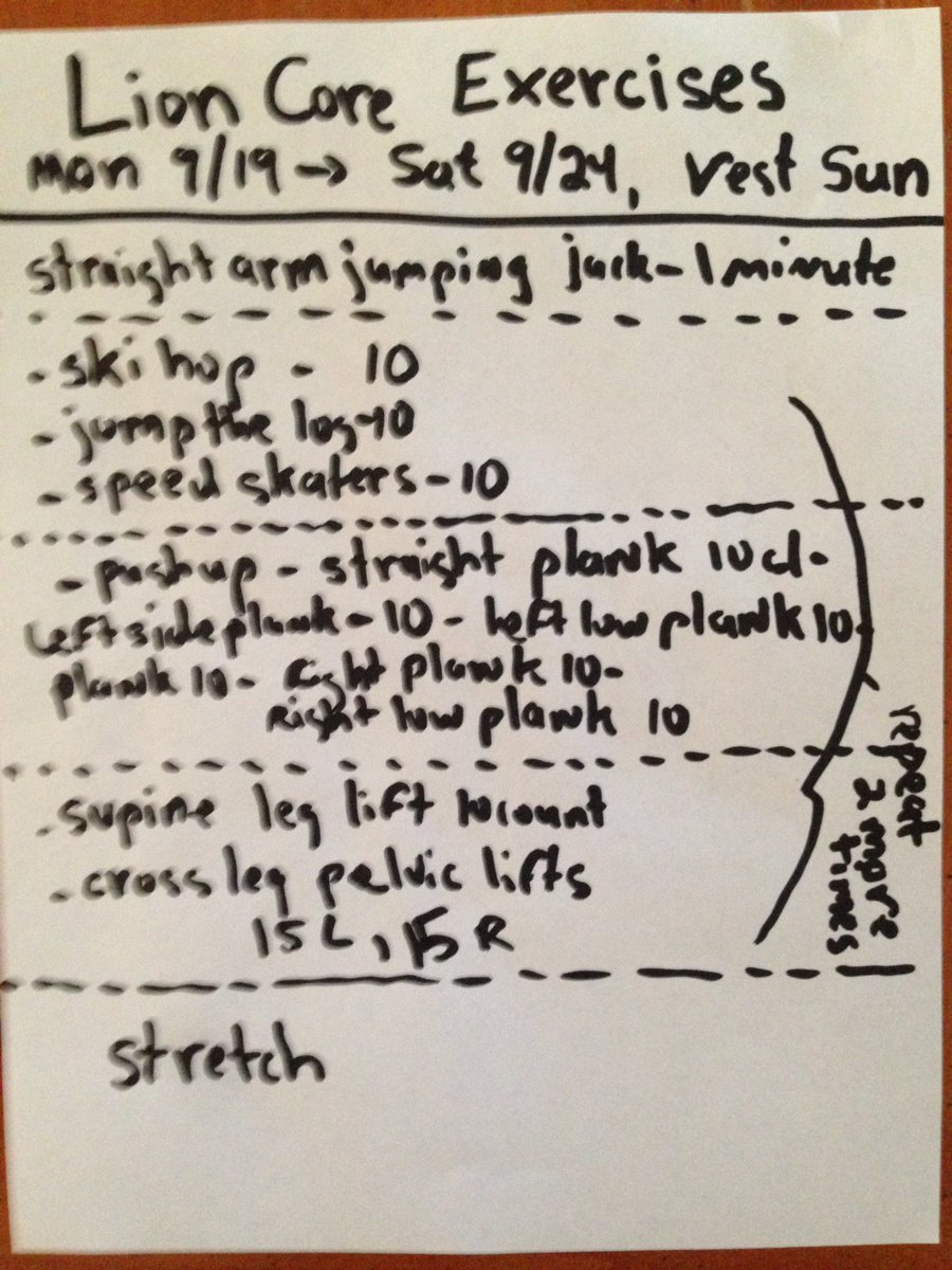 dugLiontrainer's tweet image. #strongtothecore