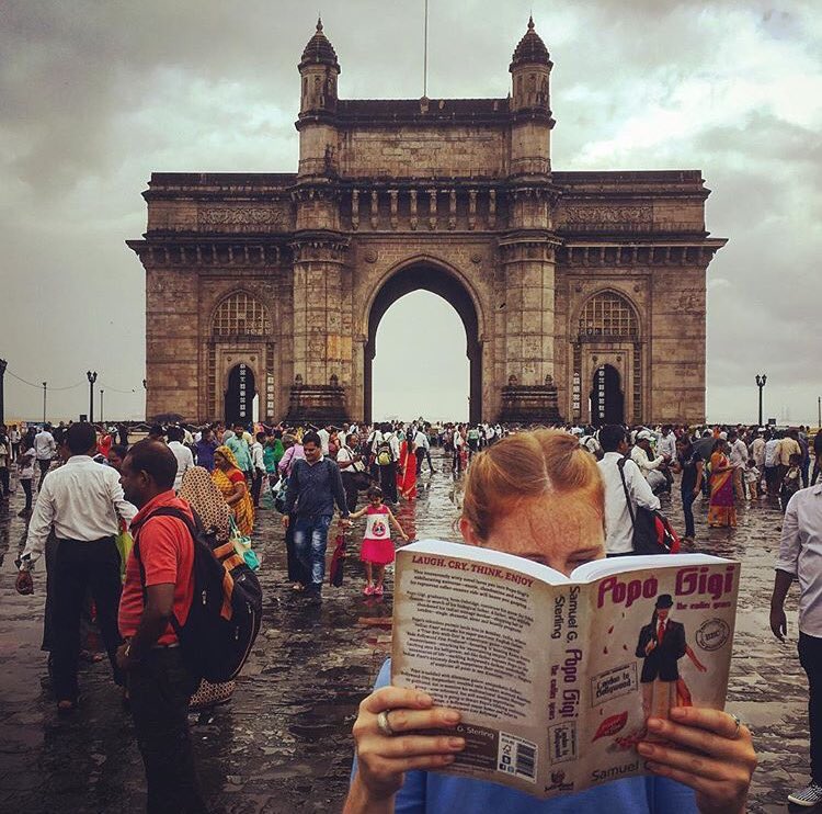 samgsterling's tweet photo. #PopoGigi at the #Gatewayofindia in #Mumbai https://t.co/OrfXYbBmnd
