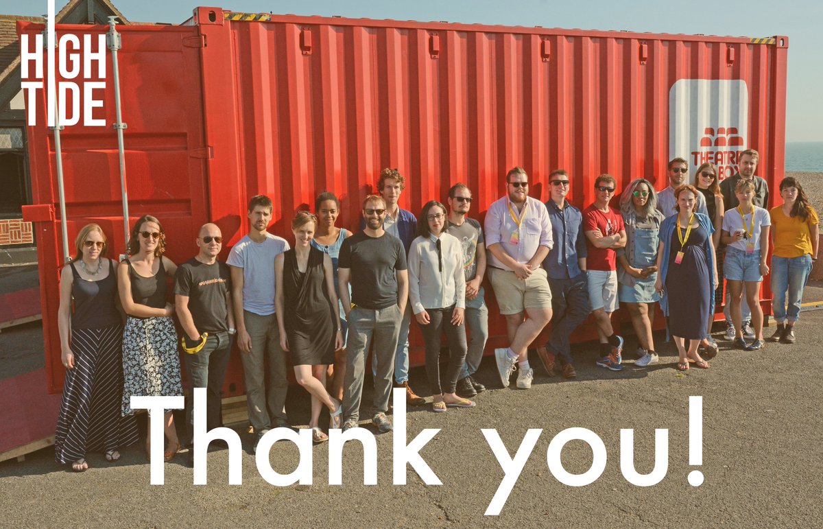_HighTide_'s tweet photo. THANK YOU to all of you who made #HighTide2016 so brilliant. We're off to plan the next one. Keep being adventurous! https://t.co/BvUo9pcdHB