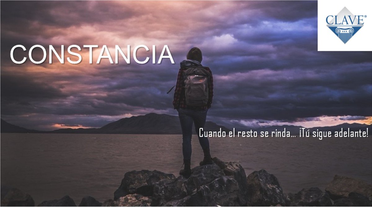 clavemx's tweet photo. Cuando todos se rindan... ¡Tú sigue adelante!
#FelizLunes https://t.co/NN5pREusaC