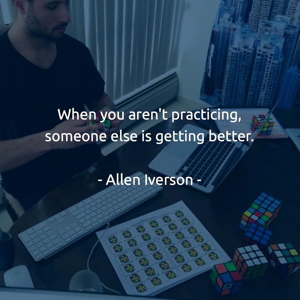 brookscubing's tweet photo. Wise words from the 2016 NBA Hall of Fame Inductee @alleniverson #motivationmonday #alleniverson https://t.co/6hcHcqzNay