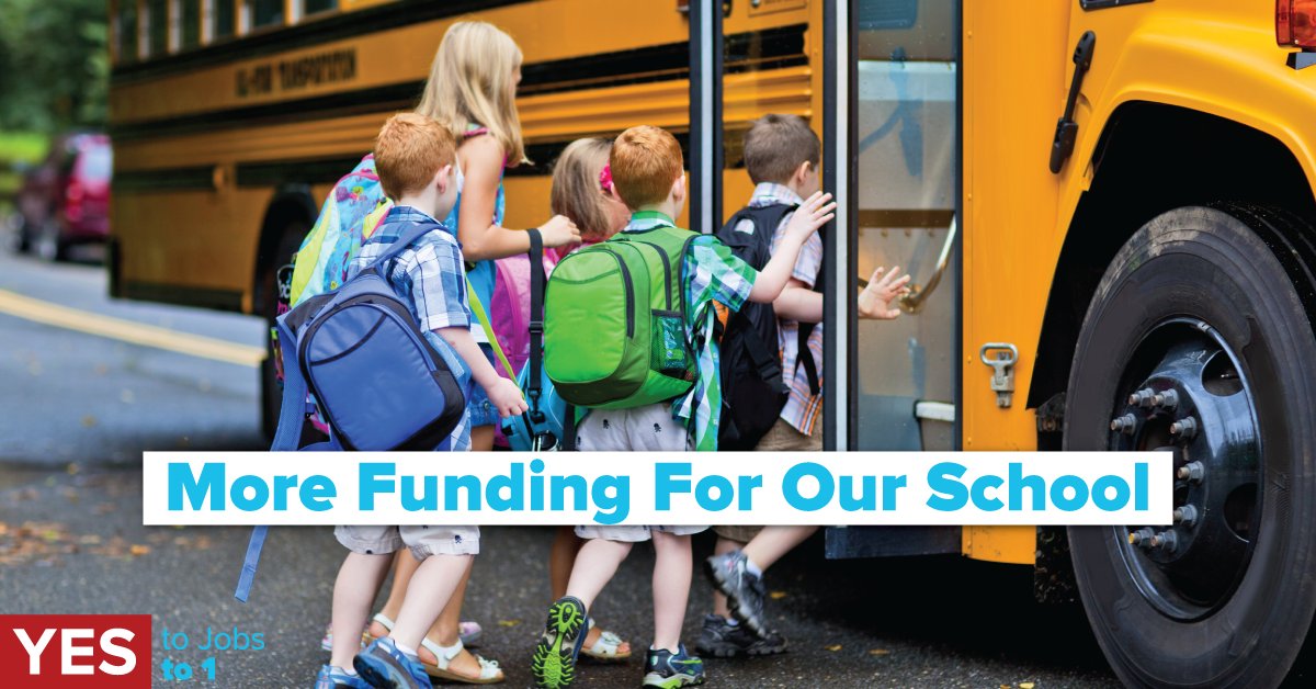 SayYesToOne's tweet photo. Why should you say #yesto1? This project will increase state revenue & help fund local schools & hire more teachers https://t.co/bJoZSjekVx