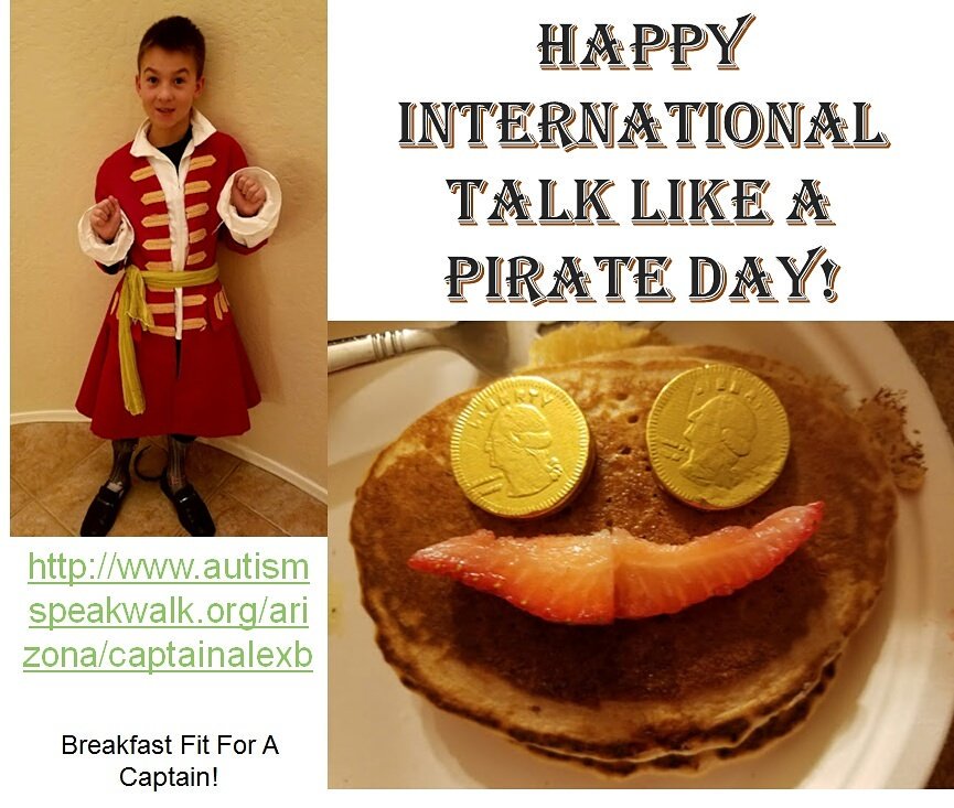 MamaAdvocateof4's tweet photo. https://t.co/3XYPRM3A1w #InternationalTalkLikeAPirateDay #TalkLikeAPirateDay  #captainalexautismfightingbuccaneers https://t.co/tH5Q9hxM1j