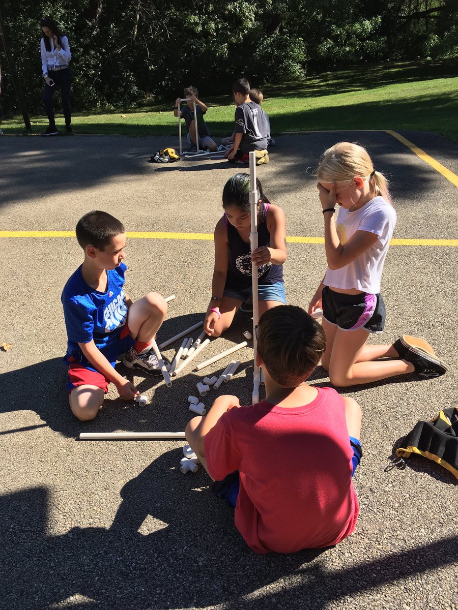 Teamwork at #campduncan #kip109