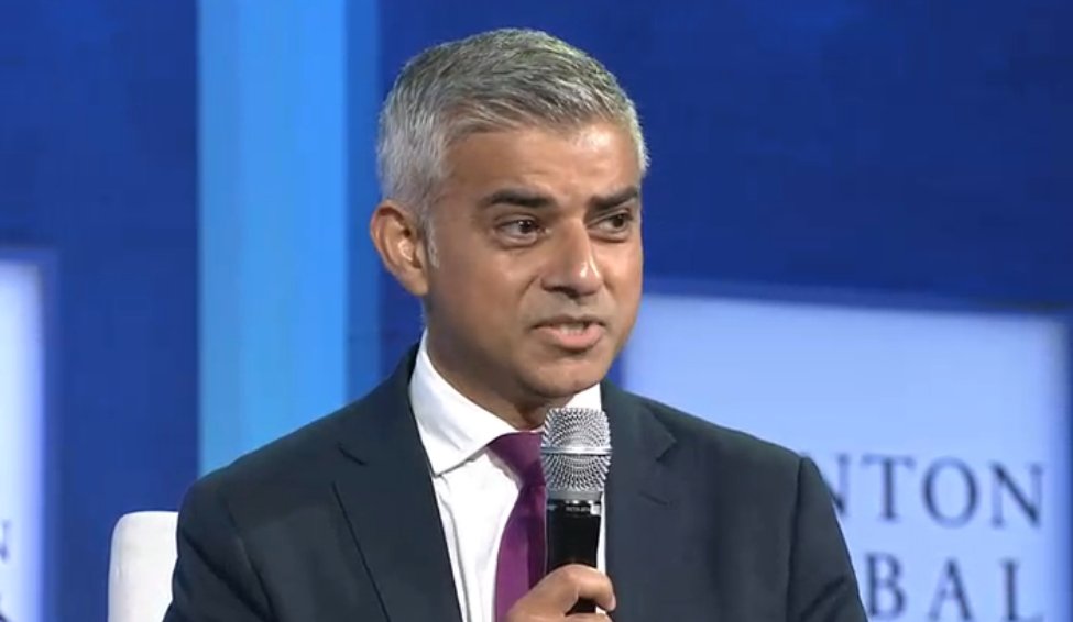 <a href="/SadiqKhan/">Sadiq Khan</a> assures Londoners respect, embrace and celebrate diversity and that's not changing after #Brexit #CGI2016