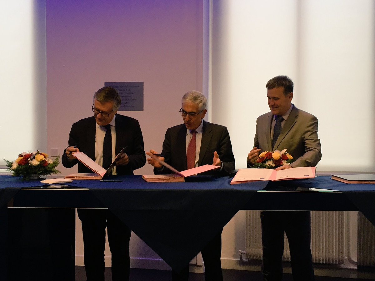 [Direct] Signature de la convention #TalentSpring ! <a href="/FondationKPMGFr/">Fondation KPMG</a> @ESCPeurope