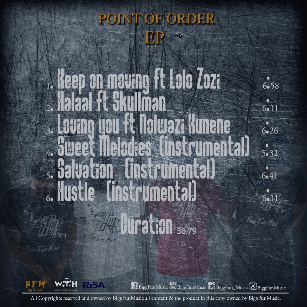 AYAPROW_BIGGFUN's tweet photo. #PointOfOrderEP a big thank you to @lolo_zozi @Skullman021 & @Know_LwazY1 for the Talent it drops 30 September๐ฅ๐ฅ๐น๐น https://t.co/Ci3BqDuWAa