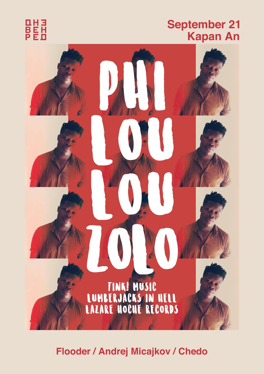 Philou Louzolo во Капан Ан на 21 септември! #lumberjacksinhell #lazarehoche #banoffeepiesuk #tomorrowisnowkid