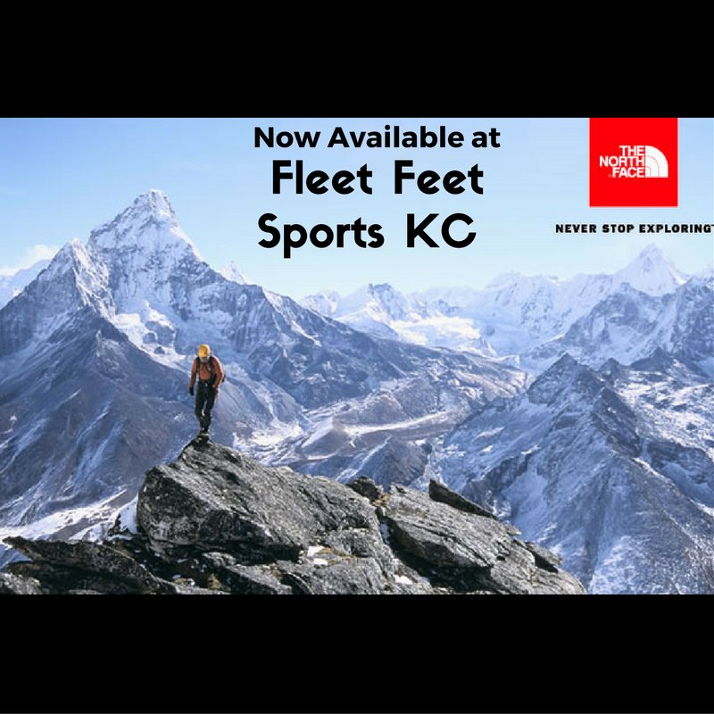 It's here! Come check out our newest apparel from North Face! #ffkc #fleetfeetkc #northface