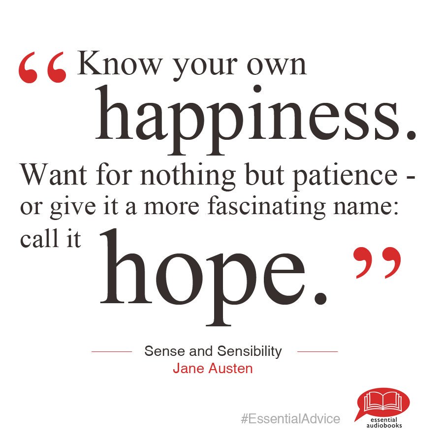 EssentialAudi0's tweet photo. In need of some #MondayMotivation? Jane Austen has some sage advice.
https://t.co/nLx2nnOVRO #EssentialAdvice https://t.co/3ACVGu4bAo