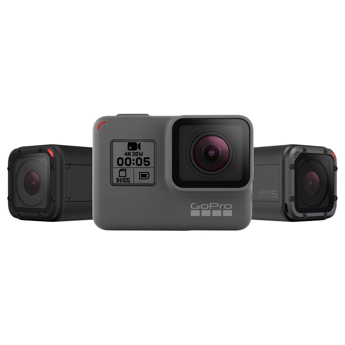 verge's tweet photo. GoPro announces the Hero 5 Black and Hero 5 Session https://t.co/F46d4ascP9 https://t.co/g5R21KDEqD