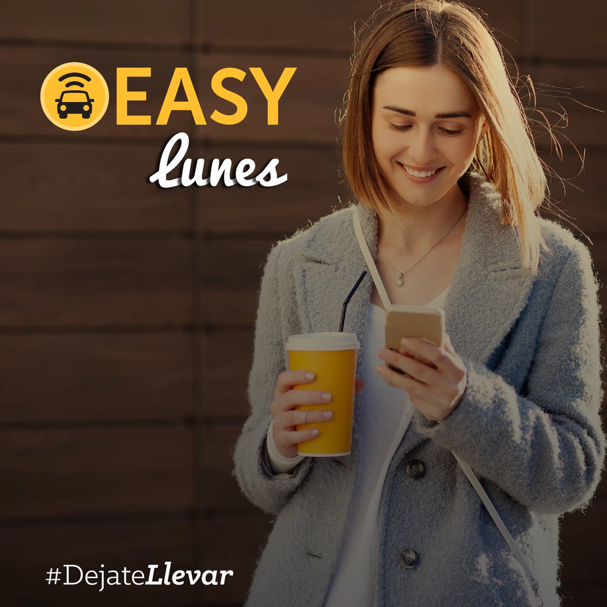 Empieza esta semana con la mejor energía… #FelizLunes
#DejateLlevar 🚖☕️👉🏼 bit.ly/1F3RWjH