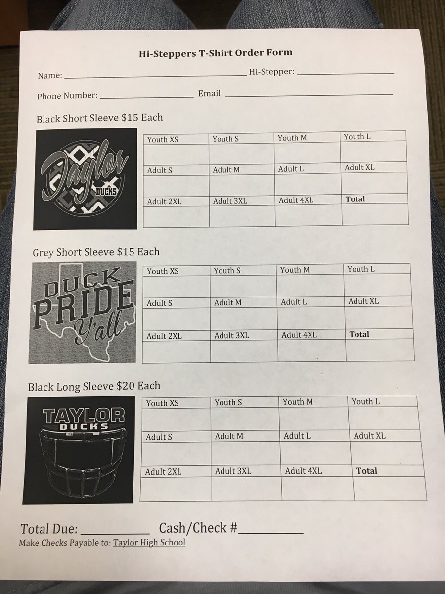 THSteppers's tweet photo. WE ARE SELLING SHIRTS, SEE A HI-STEPPER TO PURCHASE ONE!! https://t.co/NWdBNk6NnT