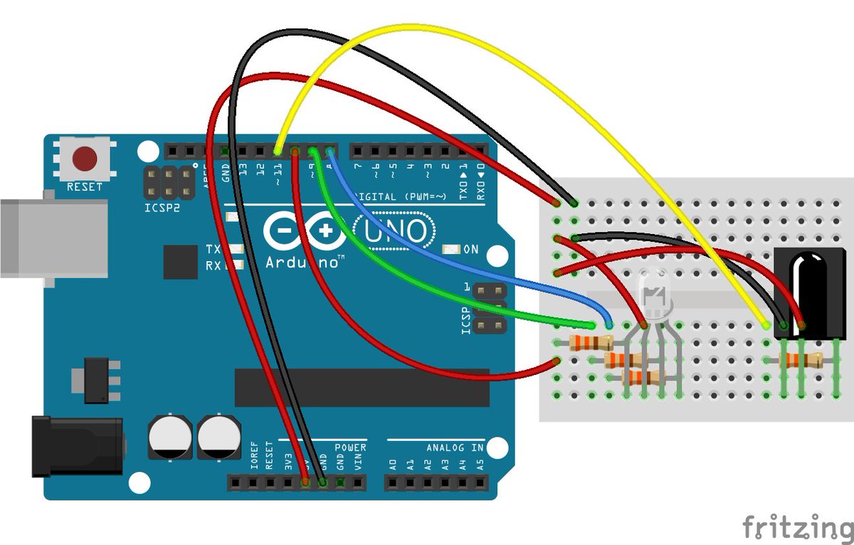 dbarrera's tweet image. Ningun proyecto esta completo sin su respectivo diagrama... #Arduino #RGB recycled #IRReceiver #IRremote library #electronics