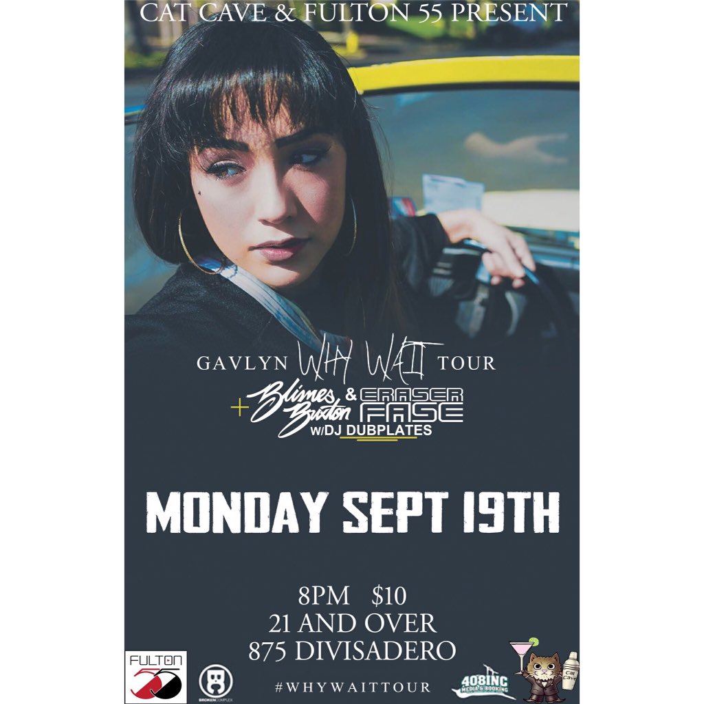 GavlynIsMom's tweet photo. We're playing Fresno tonight! Pull up!
๐๐จ๐จ๐จ๐จ#WHYWAITTOUR https://t.co/4ajBbkxWIV