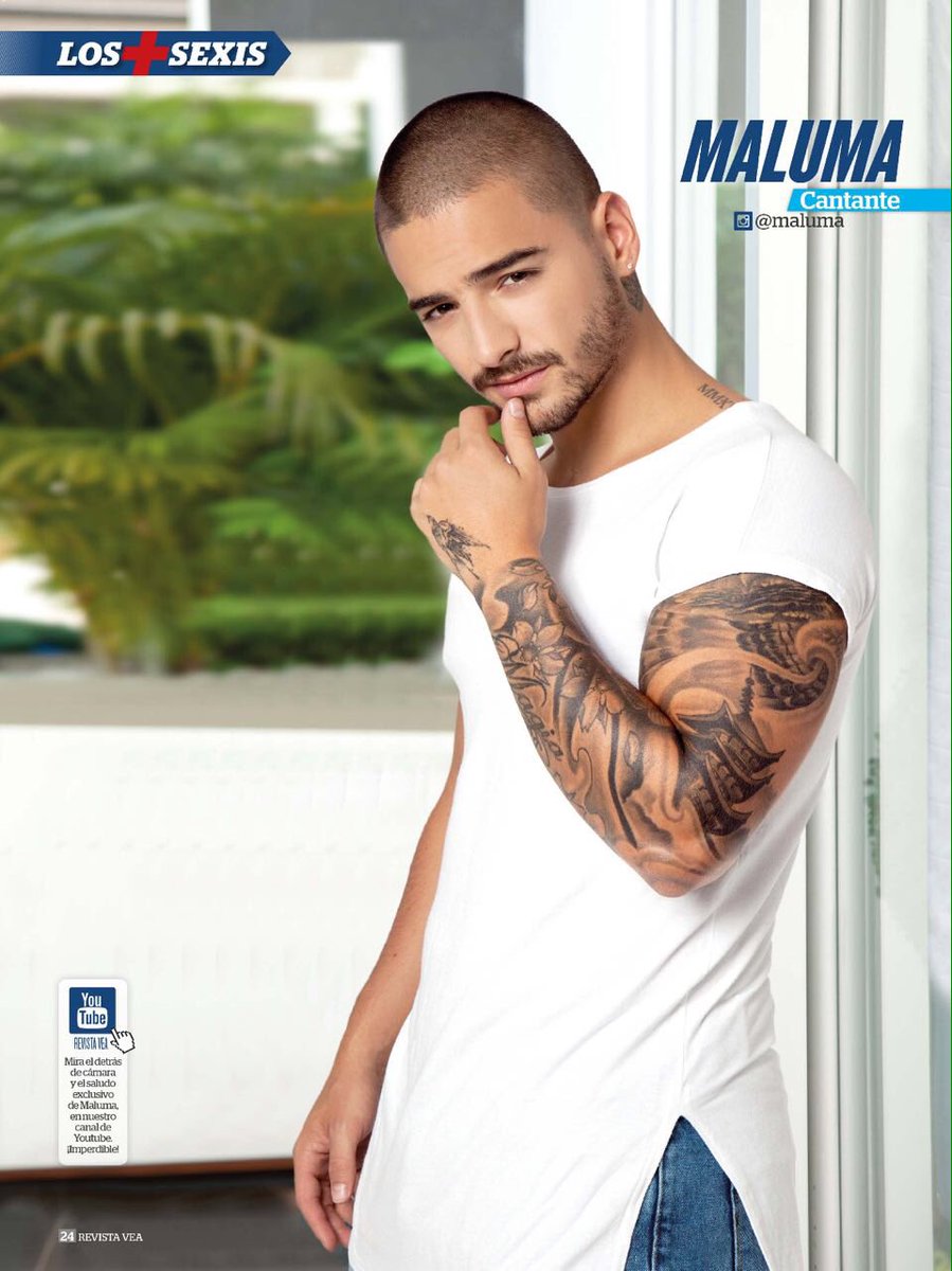 maluma's tweet photo. Hago parte de los Más Sexys de @LaRevistaVEA Gracias! Ya lo vieron? Aquí se las dejo https://t.co/UU1qv4an2O