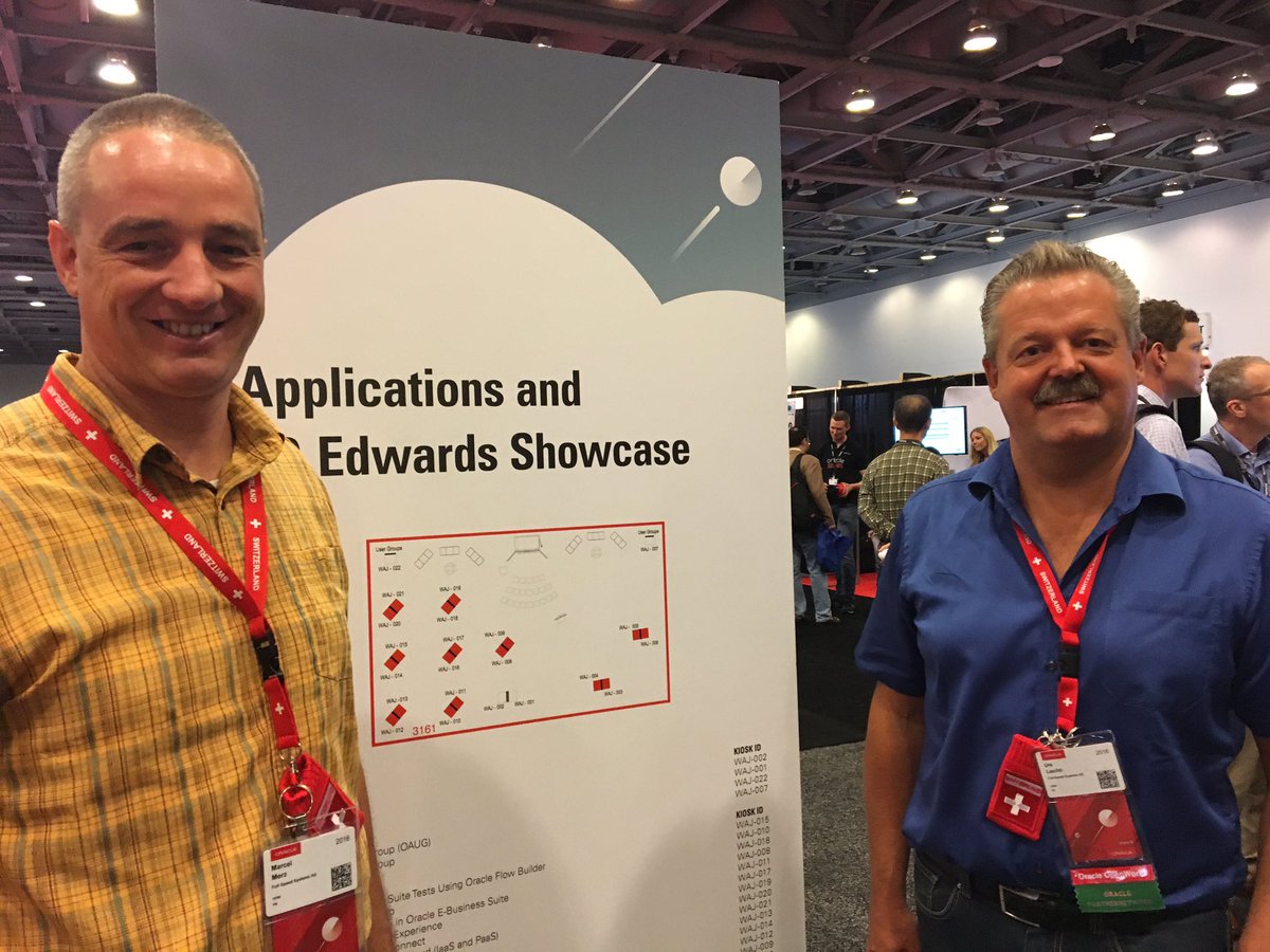 Switzerland well represented by Full Speed Systems @oow <a href="/OracleJDEdwards/">Oracle JD Edwards</a> Showcase.