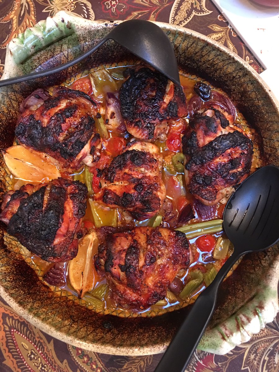 SainsMagEditor's tweet photo. Harissa chicken September issue of @SainsburysMag recipe by the great @StevieParle #imadethis and then I ate it https://t.co/1UPShgLMli