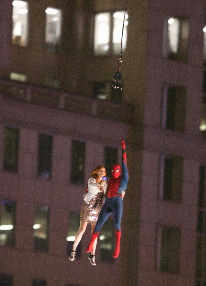 'Spiderman: Homecoming':¡Nuevas fotos del rodaje traen un posible