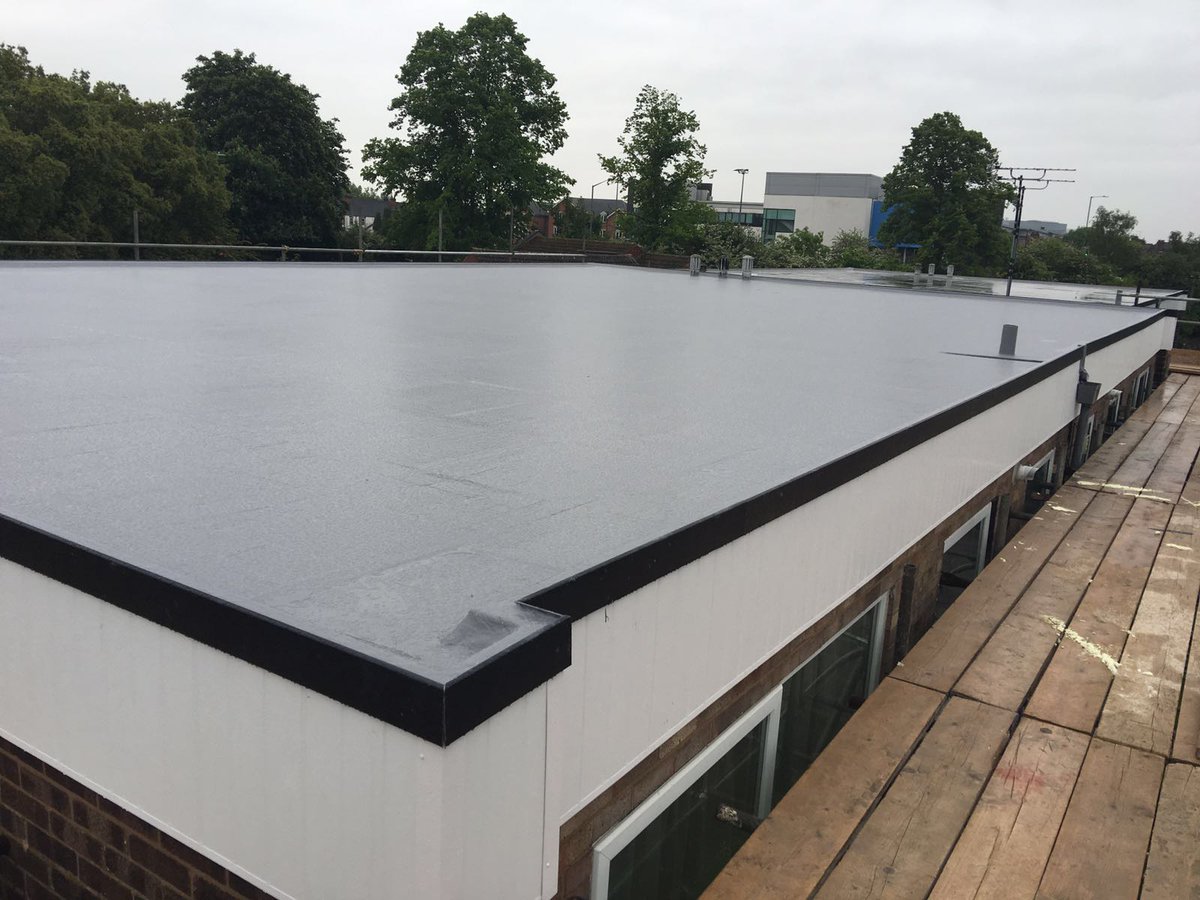 _LiquidAsh's tweet photo. Another failing felt roof saved using Centech PU 20 year system. https://t.co/tiEVOUPwpy