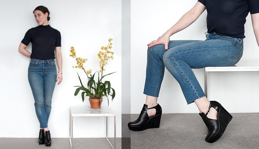 levi wedgie jeans asos