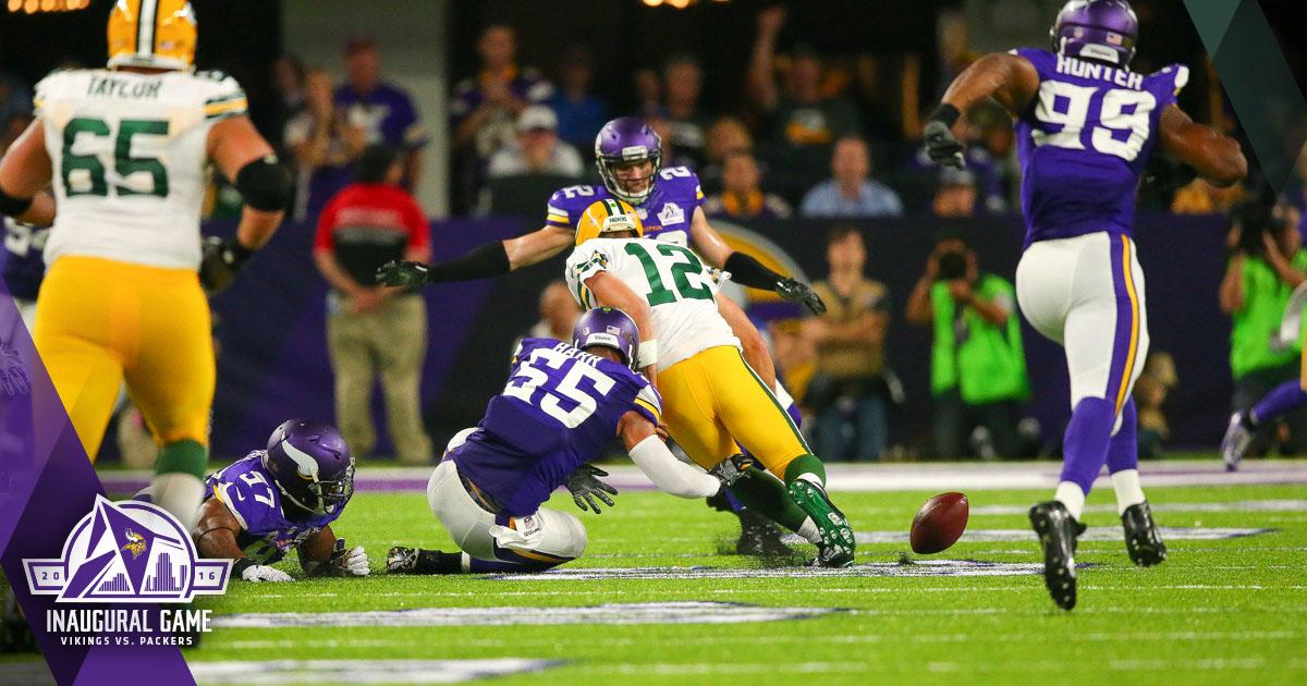 Minnesota Vikings on Twitter "Aaron Rodgers' 70.7 passer rating was