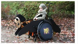 JennaSheinelle's tweet image. These epic Halloween wheelchair costumes will warm your heart on.today.com/2cLs8U9