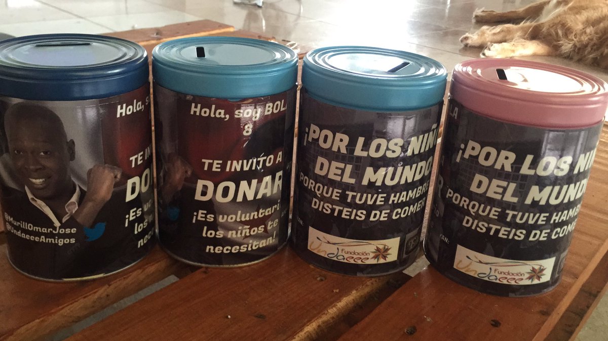 Murillomarjose's tweet photo. Gracias a los empresarios y donantes  de café EDWARDS en Panamá por su aporte mensual a @undaeeeamigos https://t.co/9SFsNaRh9C