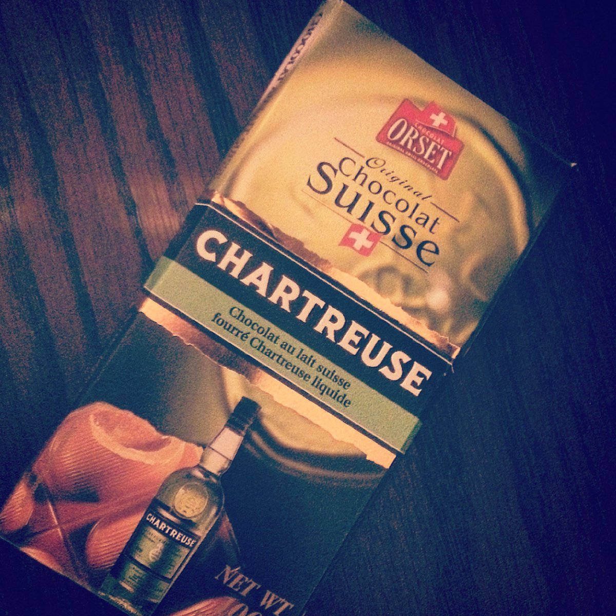 #chartreuse #chocolate #delicious #swiss #caskforit #booze <a href="/chartreuseliq/">Chartreuse</a>